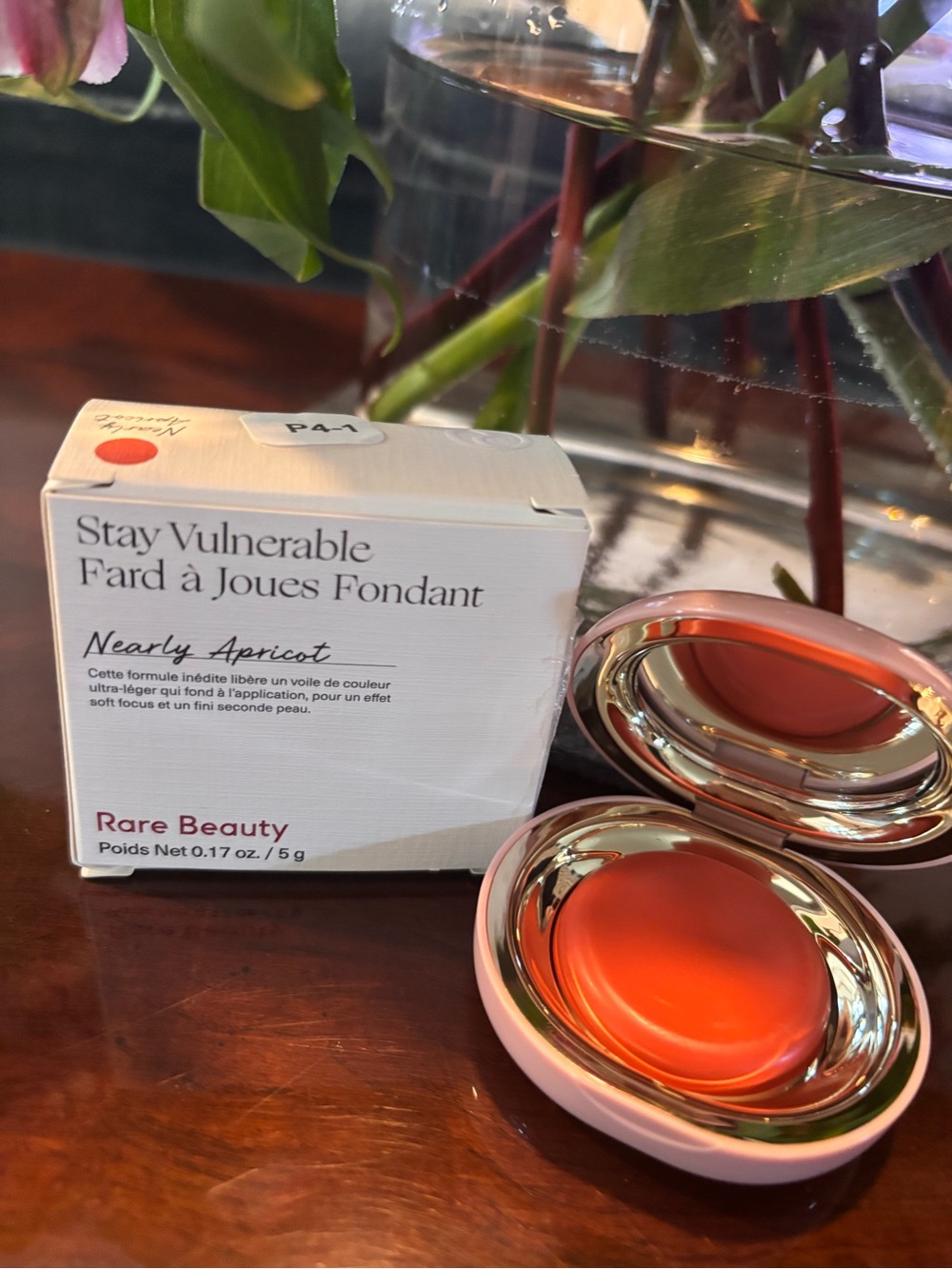 Rare Beauty Cream Blush — Apricot Orange